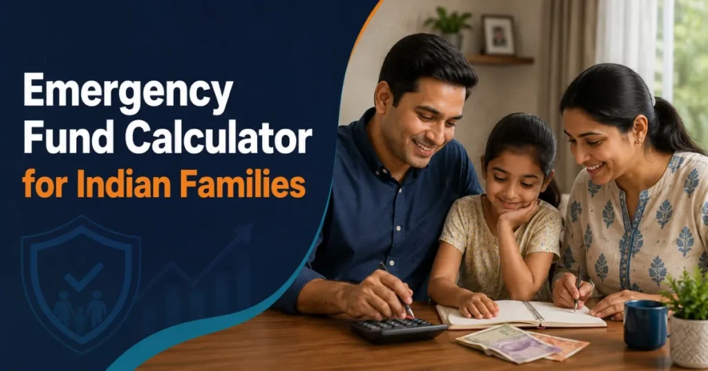 Emergency Fund Calculator for Indian Families