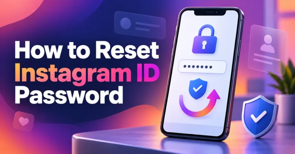 How to reset Instagram ID password safely