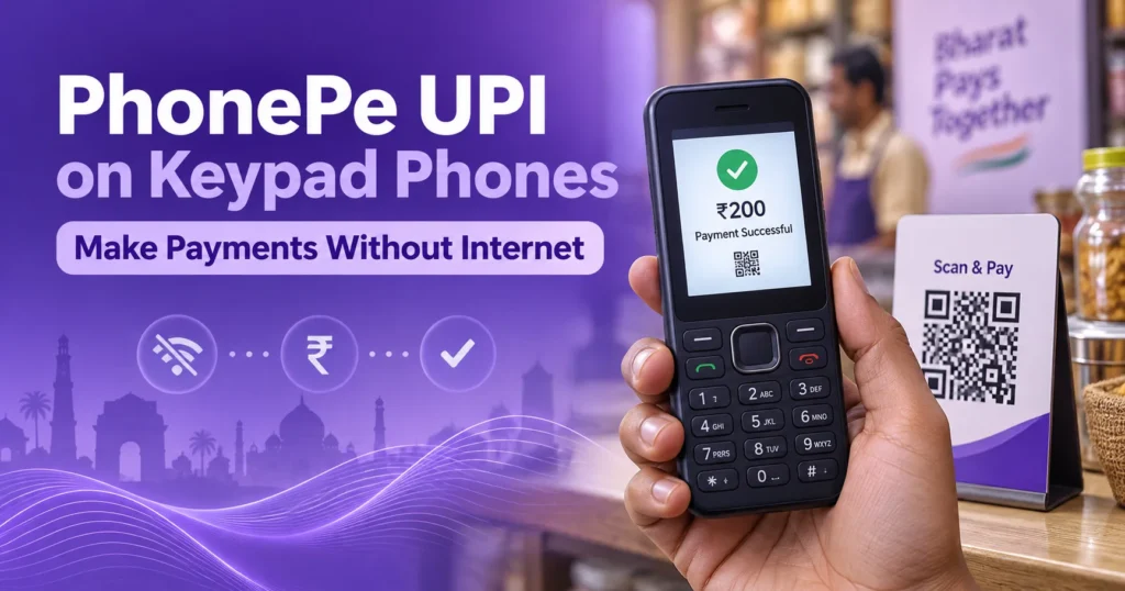 PhonePe UPI on Keypad Phones