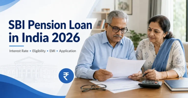 SBI Pension Loan in India 2026: Interest Rate, Eligibility, Maximum Amount, EMI and How to Apply