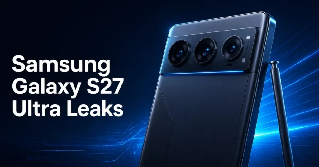 Samsung Galaxy S27 Ultra leaks