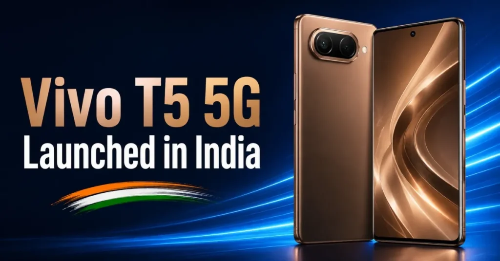 Vivo T5 Launch Date Confirmed in India